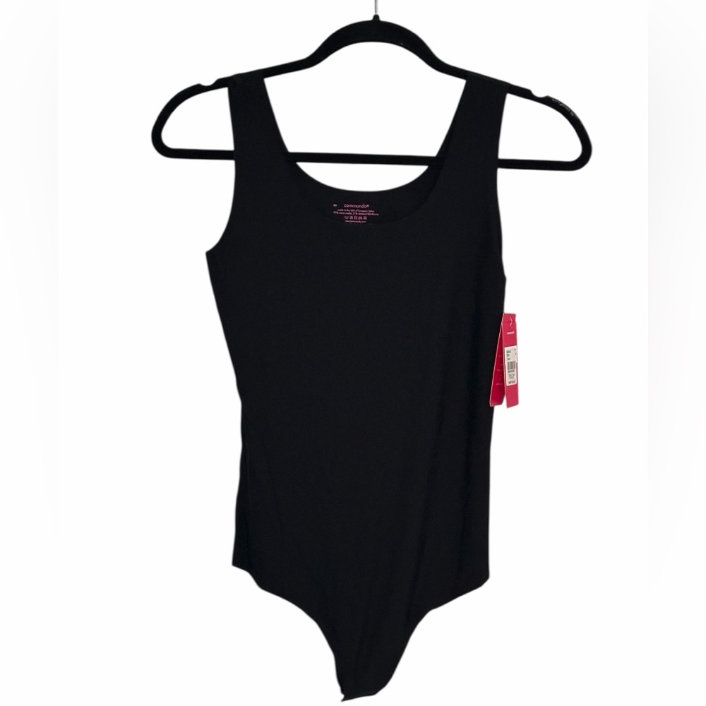 Commando Butter Tank Bodysuit Woman’s Medium Color: Black NWT
